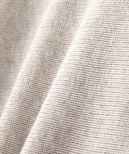 PULLOVER KNIT HOODIE ‐Tight tension Cotton‐