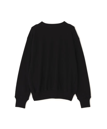 CREW NECK KNIT SWEAT SHIRTS ‐Tight tension Cotton‐