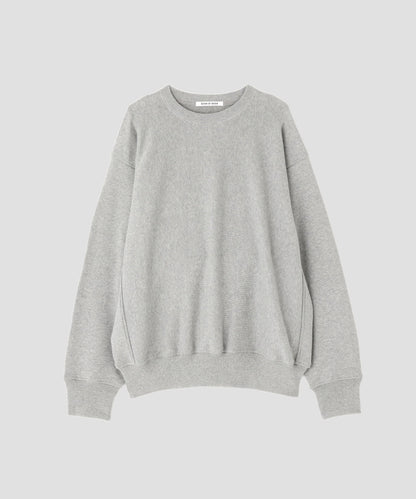 CREW NECK KNIT SWEAT SHIRTS ‐Tight tension Cotton‐
