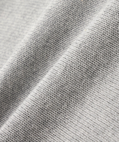 CREW NECK KNIT SWEAT SHIRTS ‐Tight tension Cotton‐