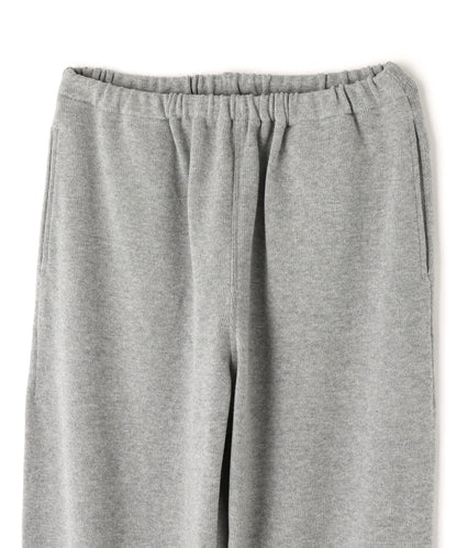 SIDE SEAMLESS KNIT PANTS ‐Tight tension Cotton‐