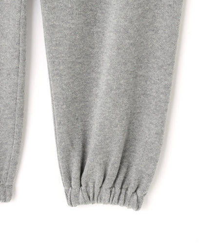 SIDE SEAMLESS KNIT PANTS ‐Tight tension Cotton‐