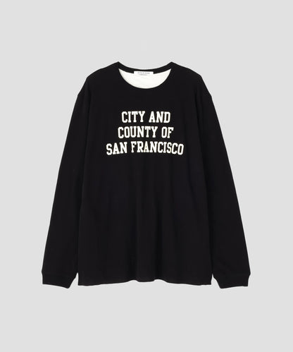 REVERSIBLE KNIT TEE L/S - City and County of SF -