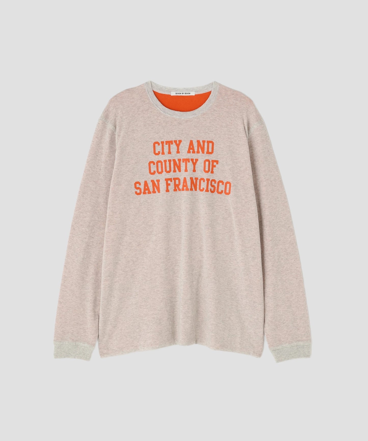 REVERSIBLE KNIT TEE L/S - City and County of SF -