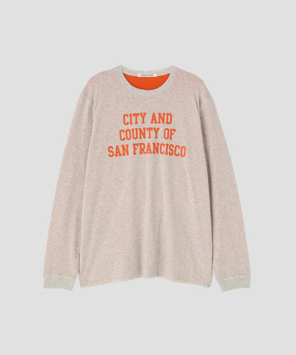 REVERSIBLE KNIT TEE L/S - City and County of SF -