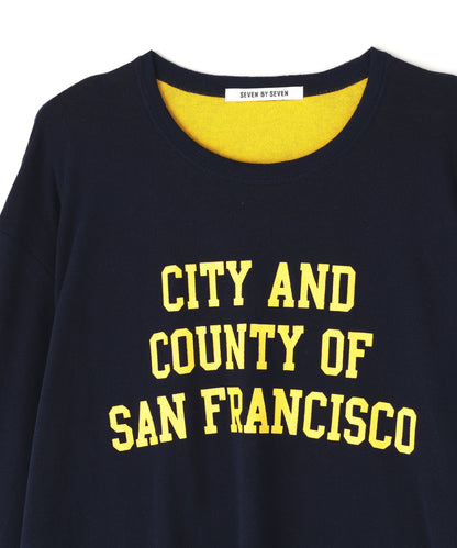 REVERSIBLE KNIT TEE L/S - City and County of SF -