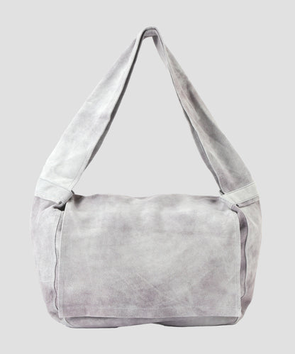 LEATHER SHOULDER BAG ‐ Goat suede Antique finish ‐