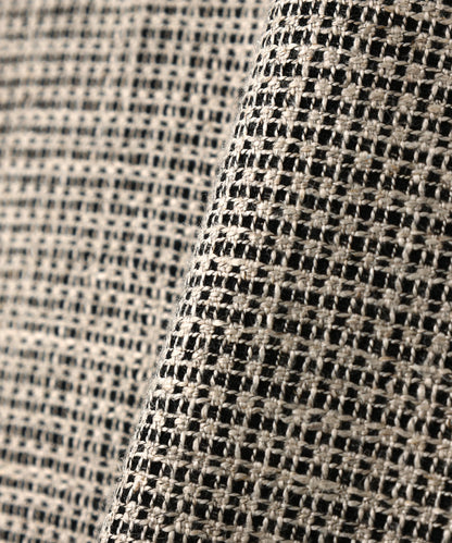 5B LOOSE TAILORED JACKET ‐Heather Linen/Nylon*Wool crepe‐