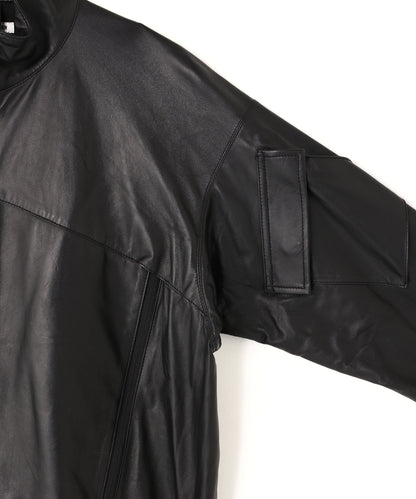 LEATHER WIND SHIRTS <Type：MARS LEVEL4> -Extra thin Sheep leather-
