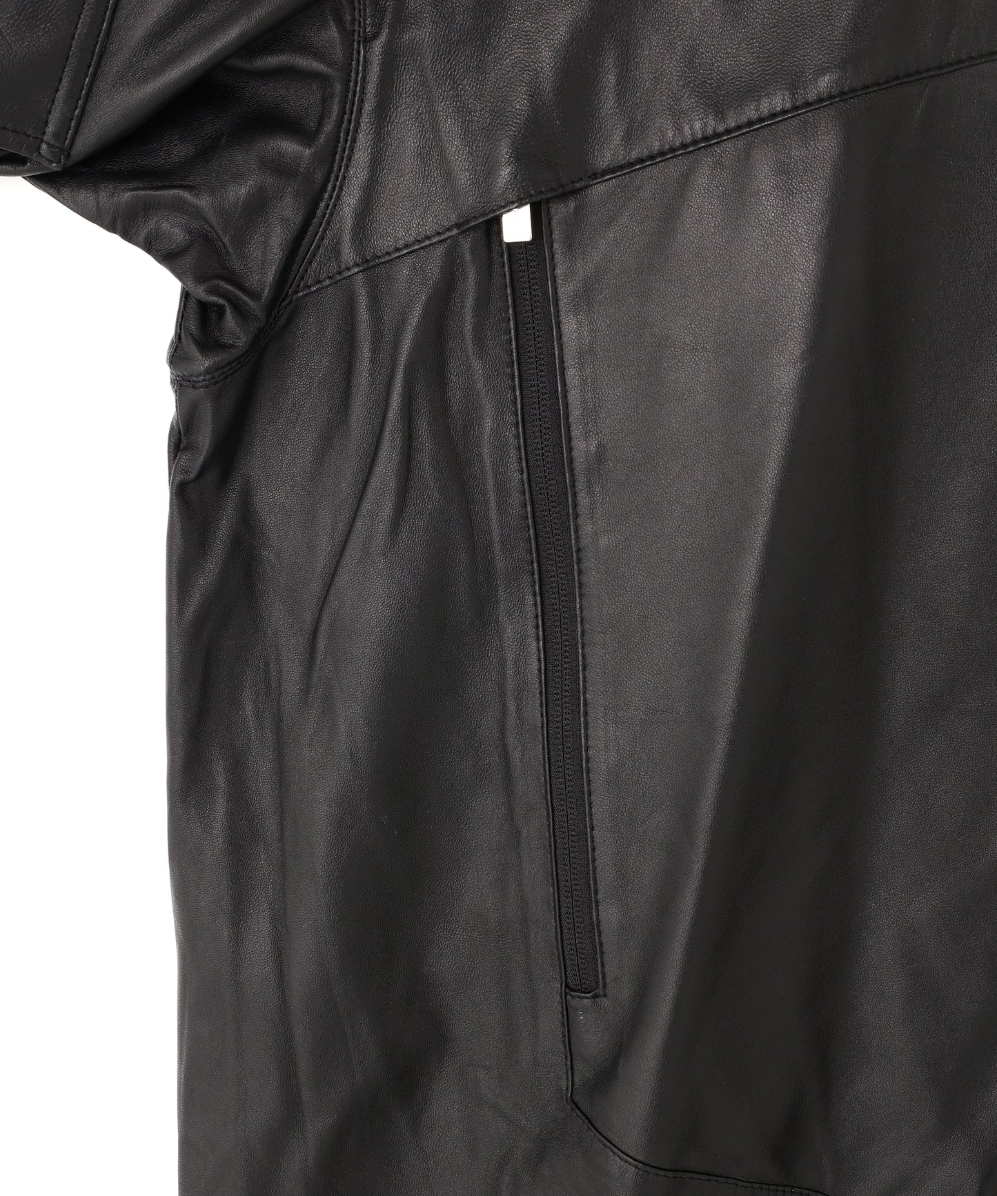 LEATHER WIND SHIRTS <Type：MARS LEVEL4> -Extra thin Sheep leather-