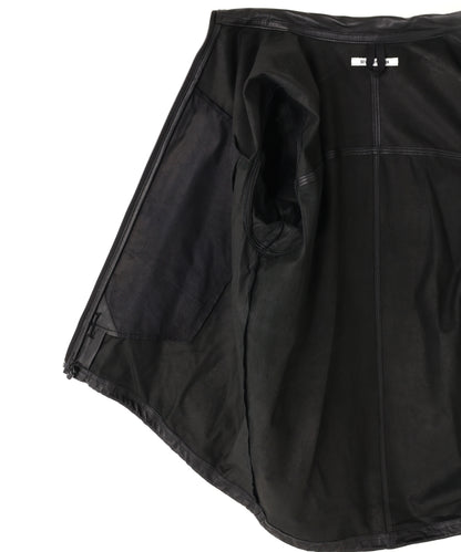 LEATHER WIND SHIRTS <Type：MARS LEVEL4> -Extra thin Sheep leather-