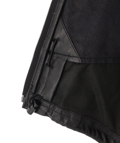 LEATHER WIND SHIRTS <Type：MARS LEVEL4> -Extra thin Sheep leather-