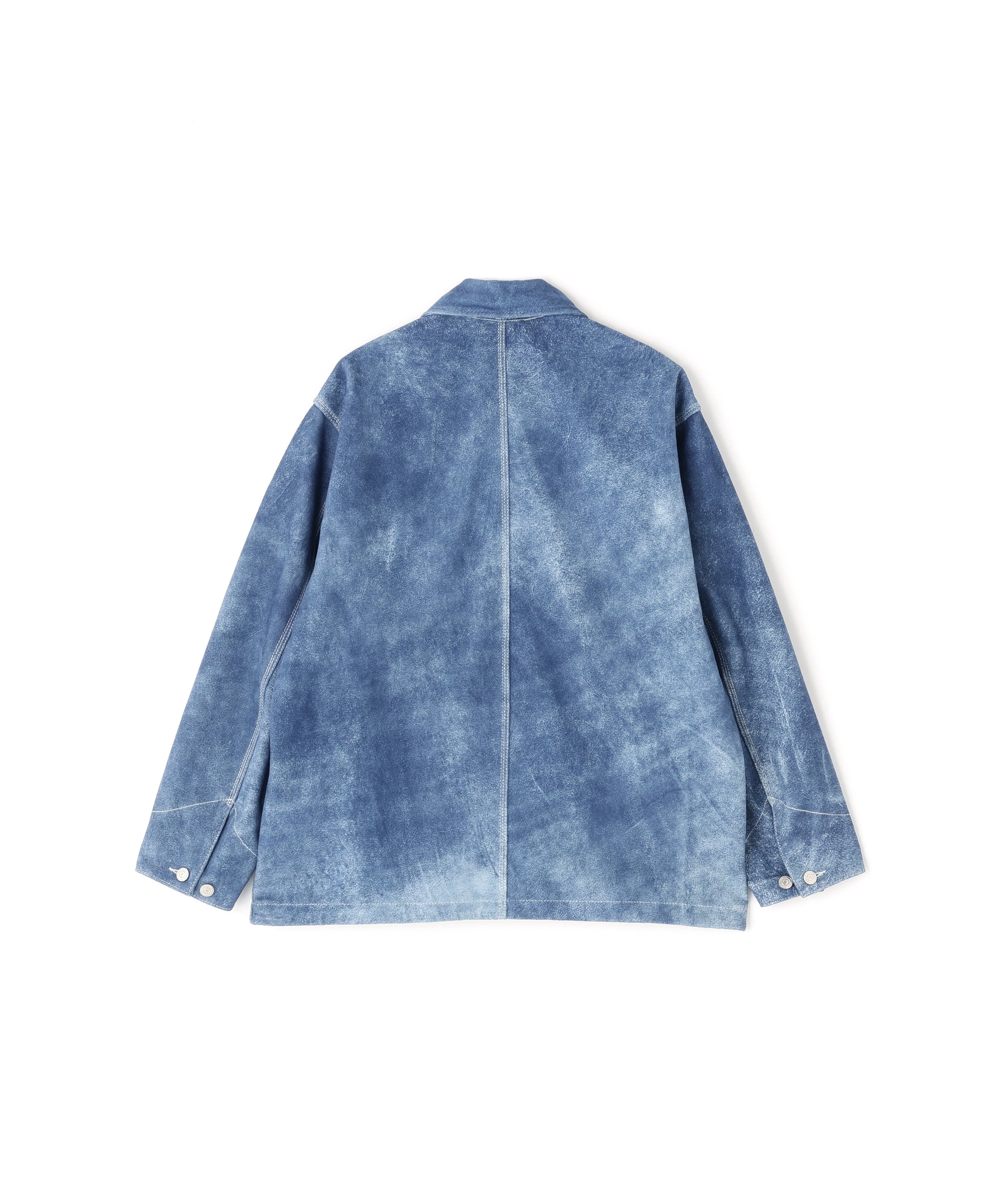 LEATHER COVERALL JACKET ‐Goat suede Antique finish‐ | SEVEN BY SEVEN