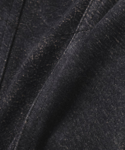 LEATHER TRACKER JACKET <Type：3RD> ‐Goat suede Antique finish‐