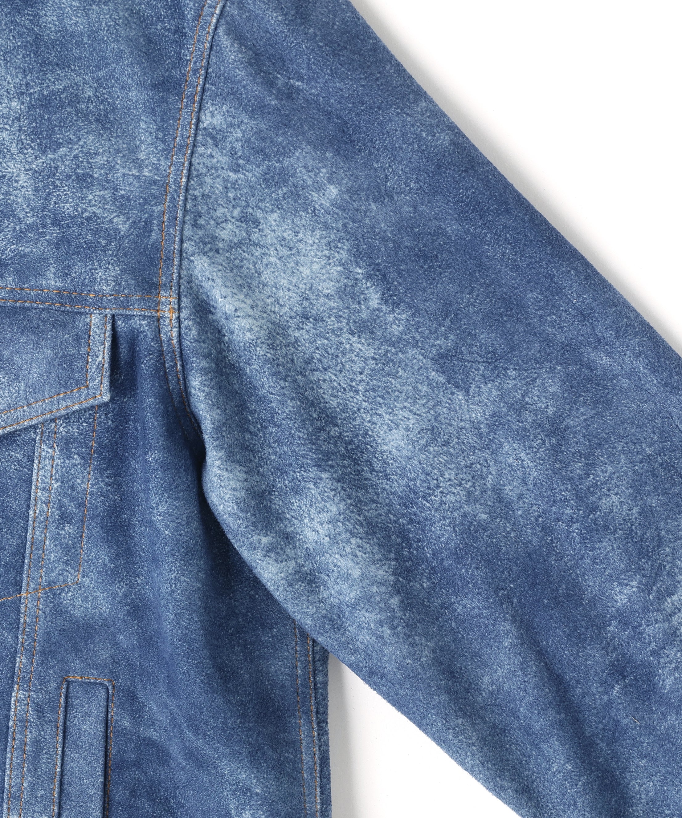 LEATHER TRACKER JACKET ‐Goat suede Antique finish‐ | SEVEN BY SEVEN