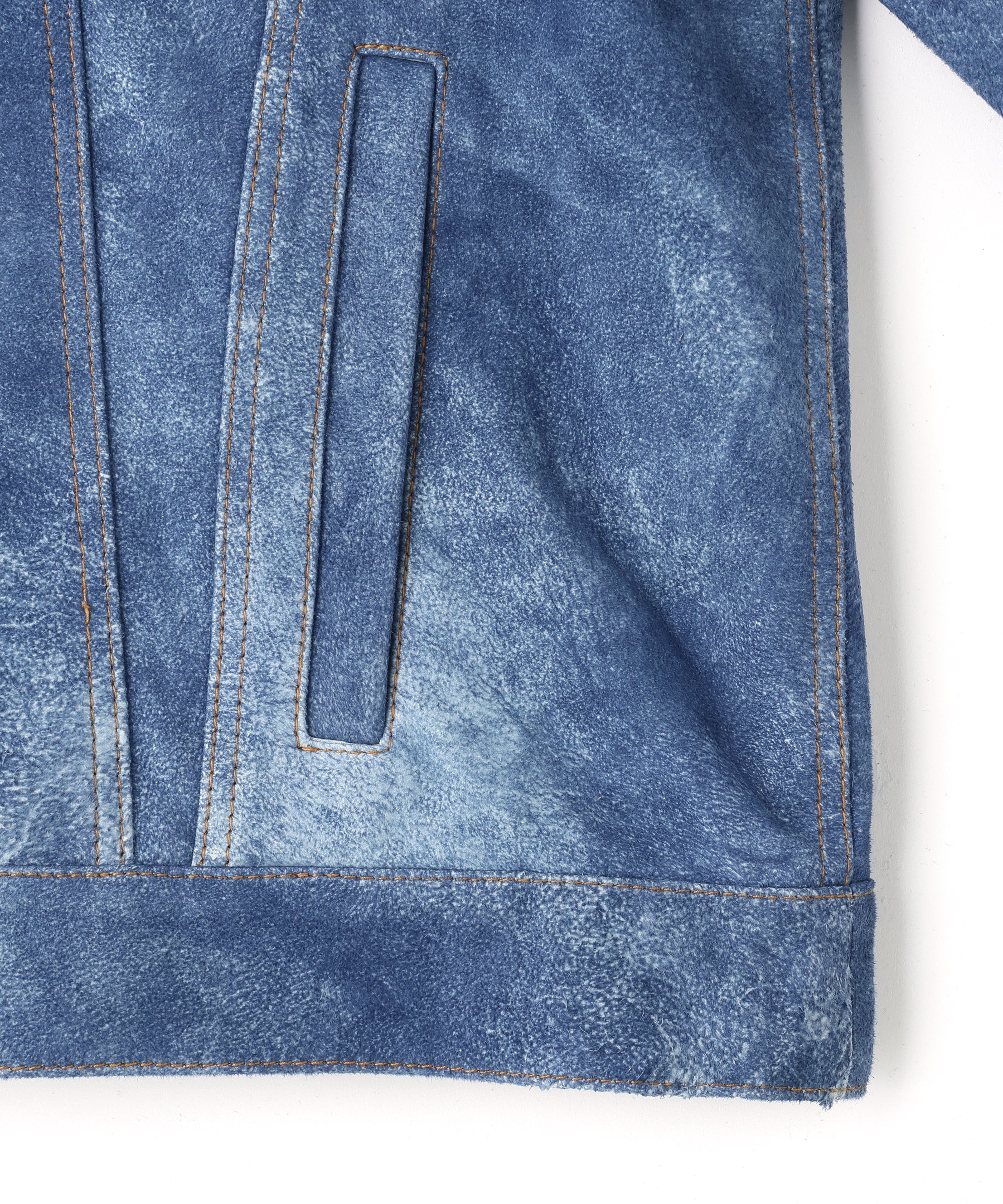 LEATHER TRACKER JACKET ‐Goat suede Antique finish‐ | SEVEN BY SEVEN