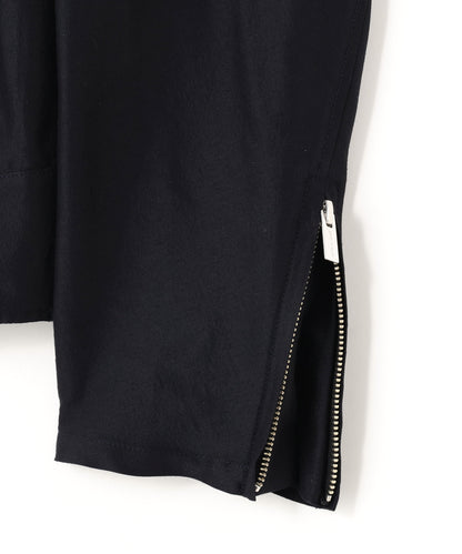RIDERS JACKET ‐High density Wool Silk‐
