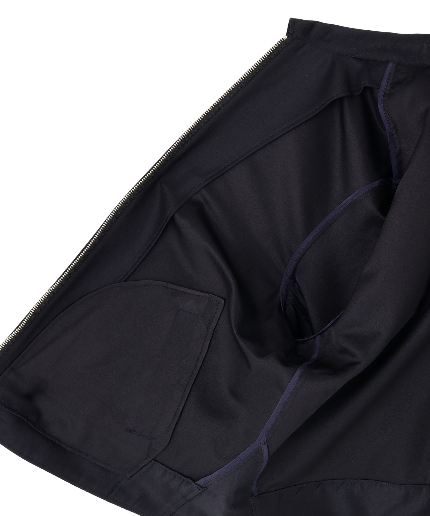 RIDERS JACKET ‐High density Wool Silk‐