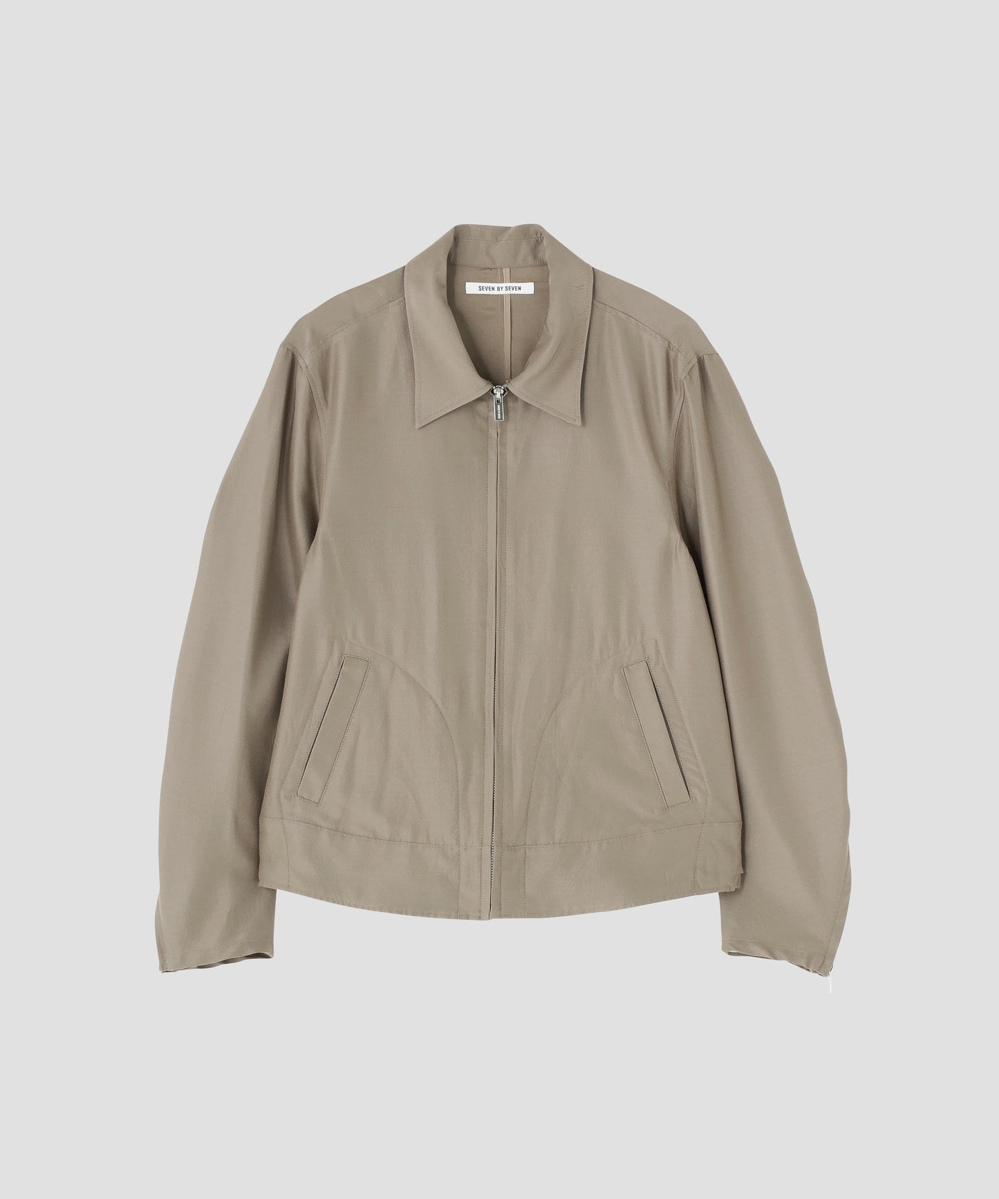 RIDERS JACKET ‐High density Wool Silk‐
