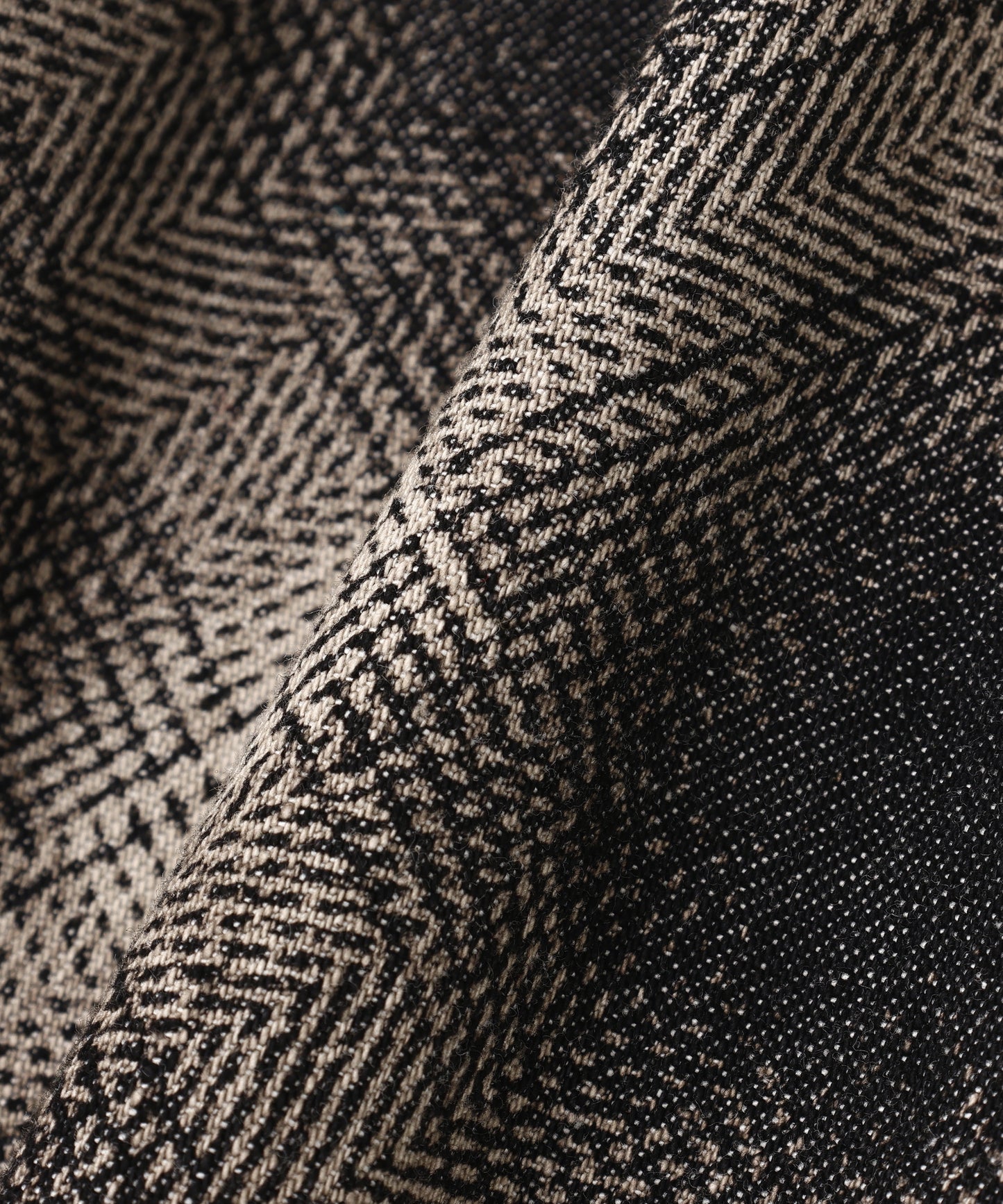 OMBRE CHECK DETROIT JACKET ‐Discharge printing‐