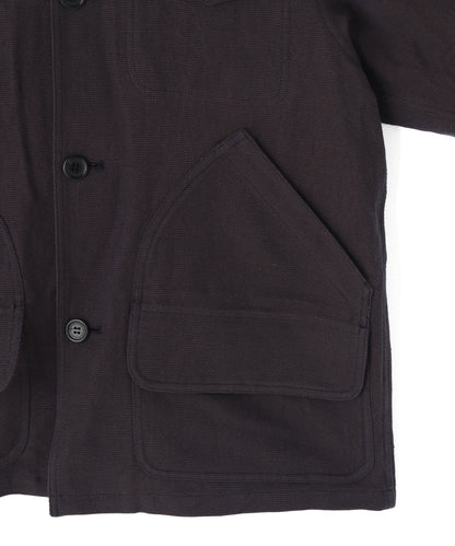 COVERALL JACKET ‐Linen Cotton mesh‐