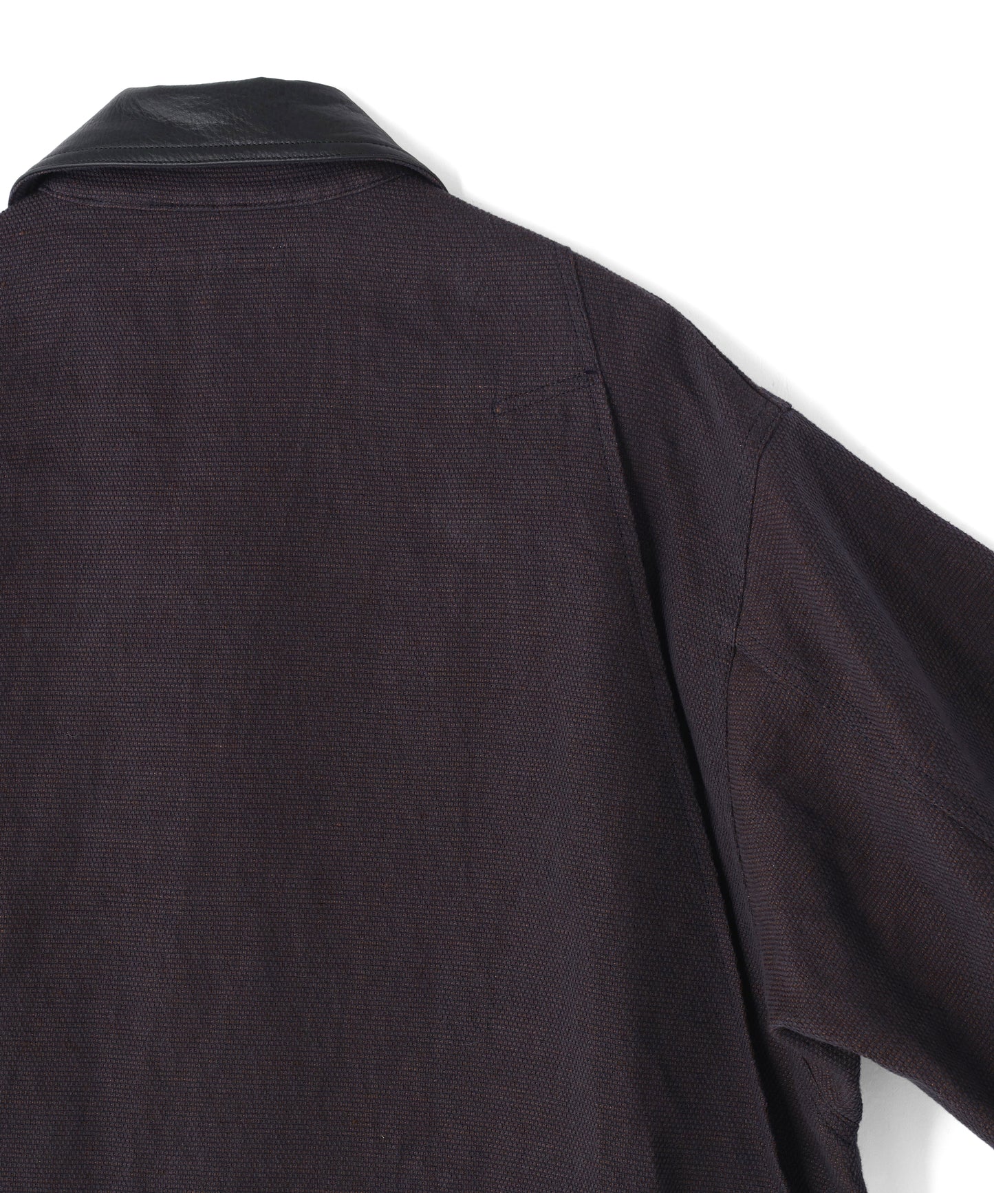 COVERALL JACKET ‐Linen Cotton mesh‐