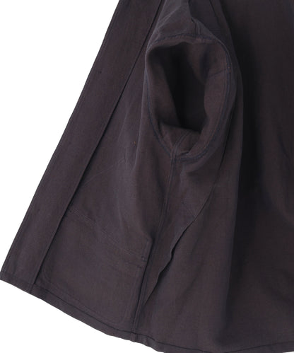 COVERALL JACKET ‐Linen Cotton mesh‐