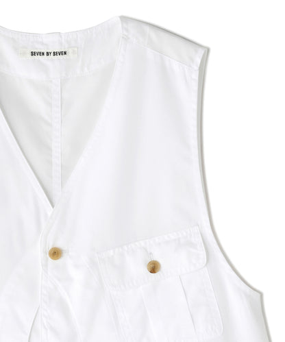 HALFMOON POCKET HUNTING VEST ‐120 thread count broad‐
