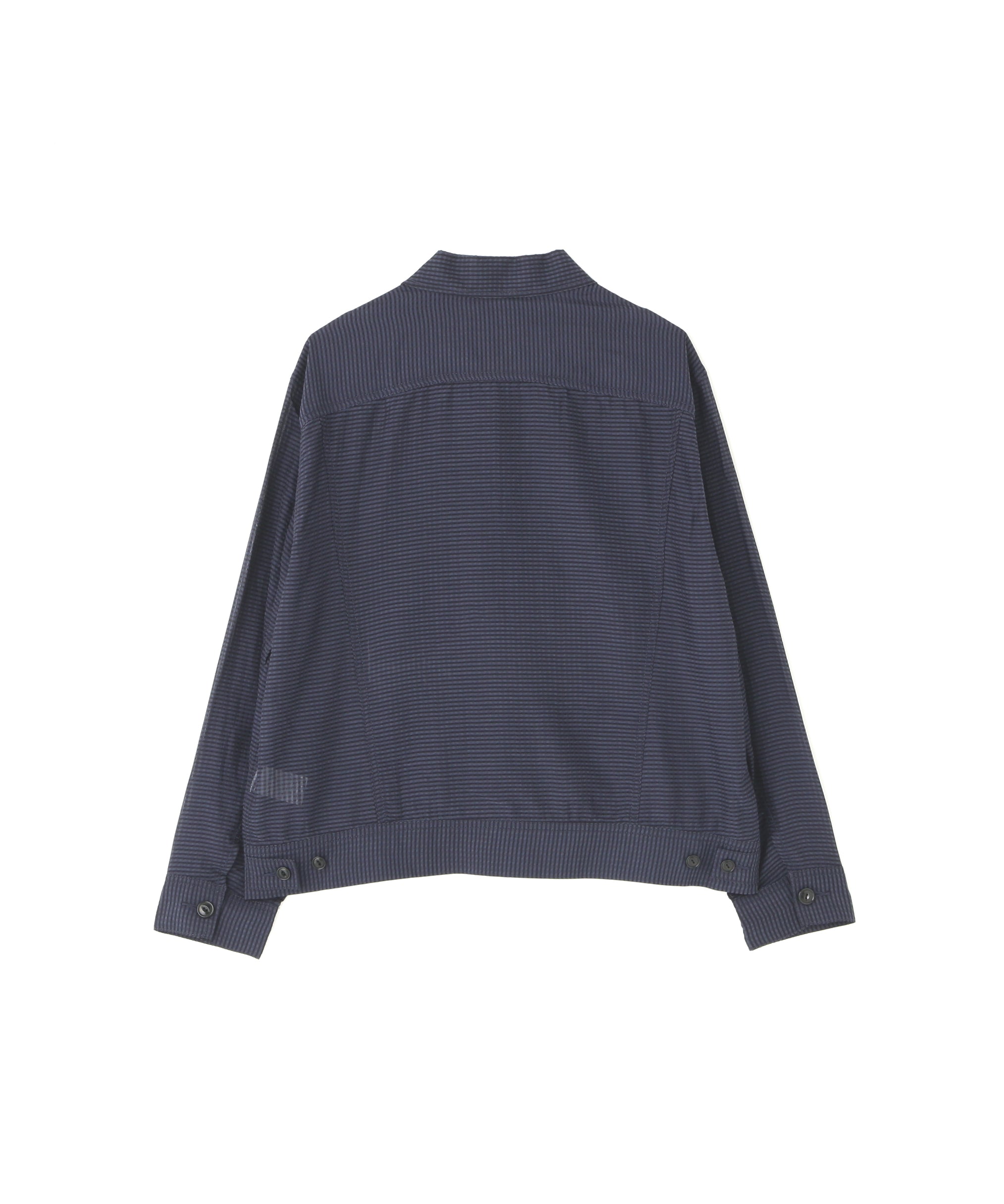 Seven fairy セブンフェアリー　リネンジャケット　ブラック　新品 Lee/SEVEN BY SEVEN】 SHEER COWBOY JACKET ‐Gingham Check Indian fabric‐