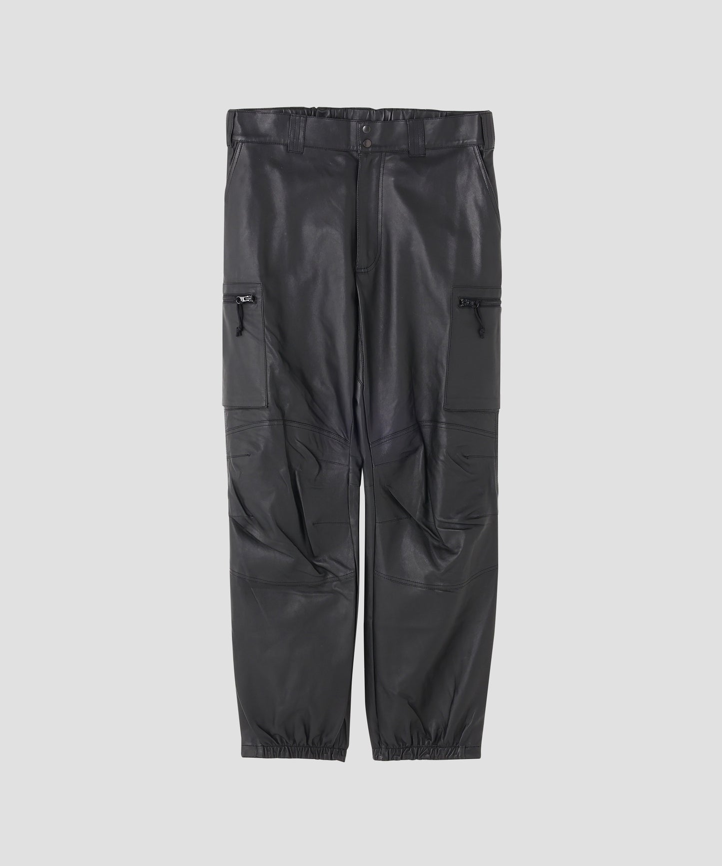 LEATHER MILITARY PANTS <Type：MARS LEVEL5> -Extra thin Sheep leather-