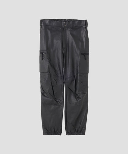 LEATHER MILITARY PANTS <Type：MARS LEVEL5> -Extra thin Sheep leather-