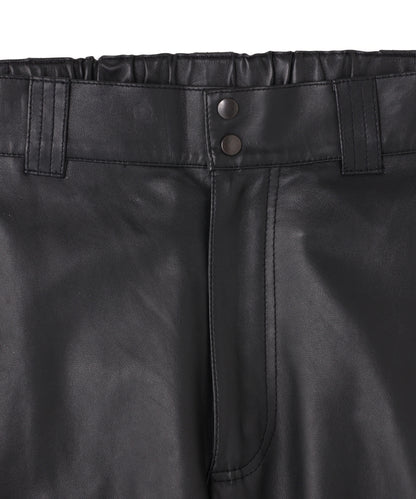 LEATHER MILITARY PANTS <Type：MARS LEVEL5> -Extra thin Sheep leather-