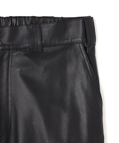 LEATHER MILITARY PANTS <Type：MARS LEVEL5> -Extra thin Sheep leather-