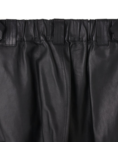LEATHER MILITARY PANTS <Type：MARS LEVEL5> -Extra thin Sheep leather-
