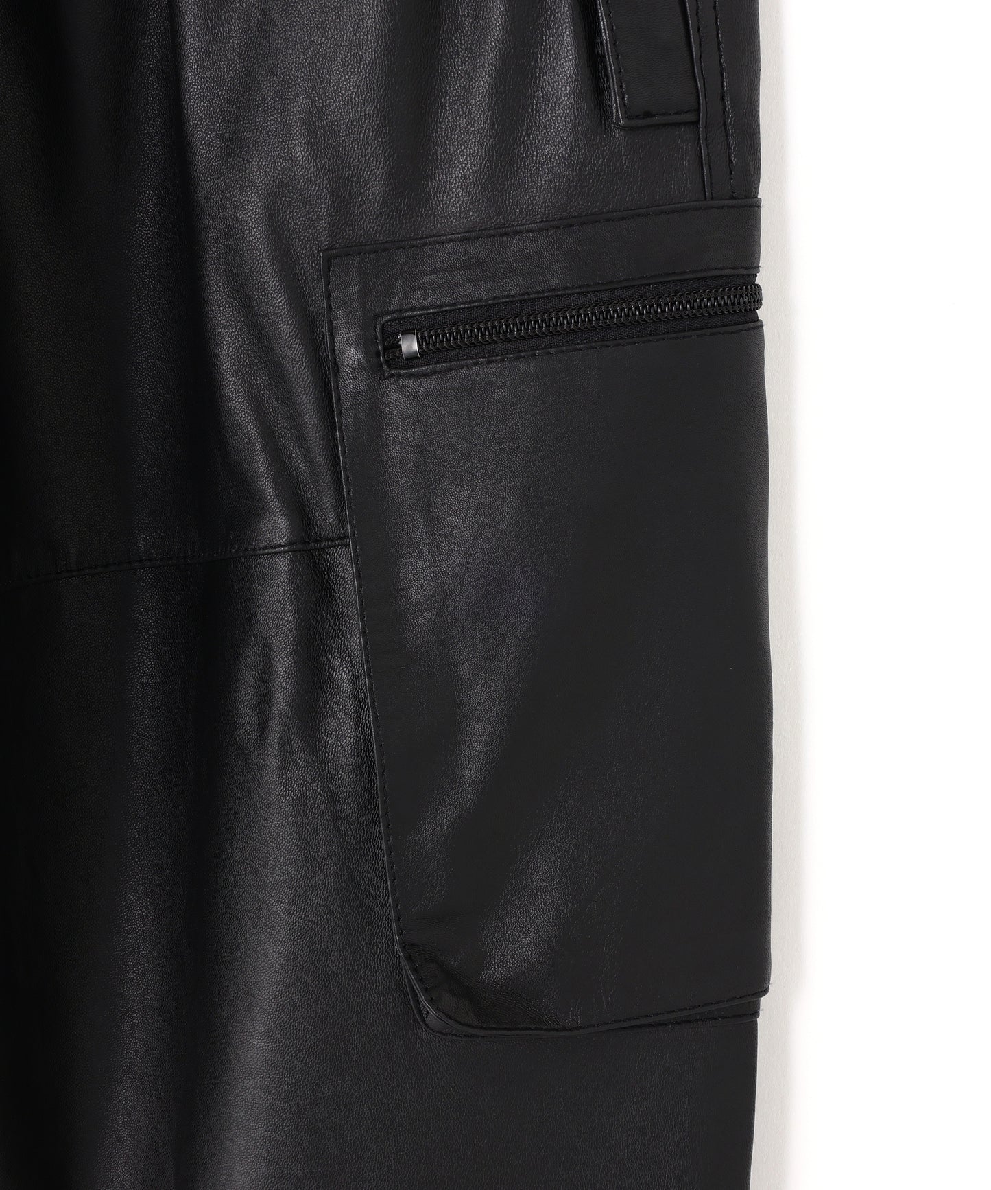 LEATHER MILITARY PANTS <Type：MARS LEVEL5> -Extra thin Sheep leather-