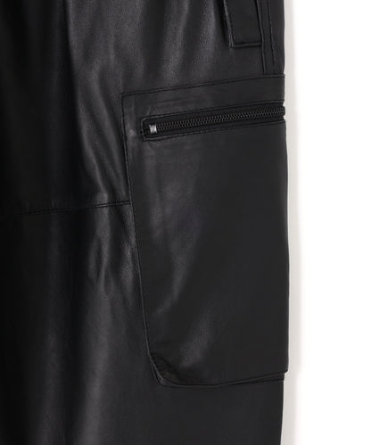 LEATHER MILITARY PANTS <Type：MARS LEVEL5> -Extra thin Sheep leather-