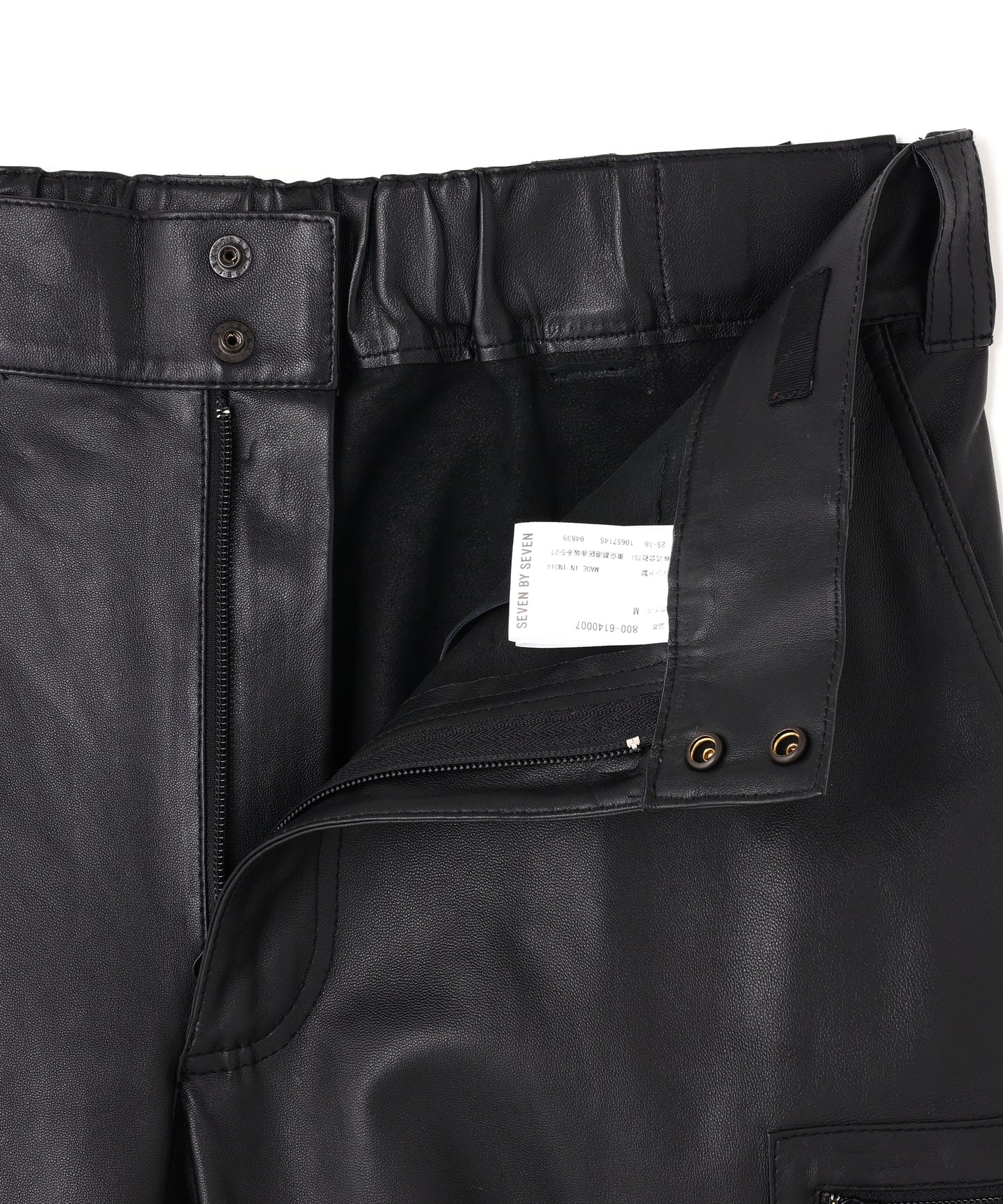 LEATHER MILITARY PANTS <Type：MARS LEVEL5> -Extra thin Sheep leather-