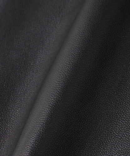 LEATHER MILITARY PANTS <Type：MARS LEVEL5> -Extra thin Sheep leather-