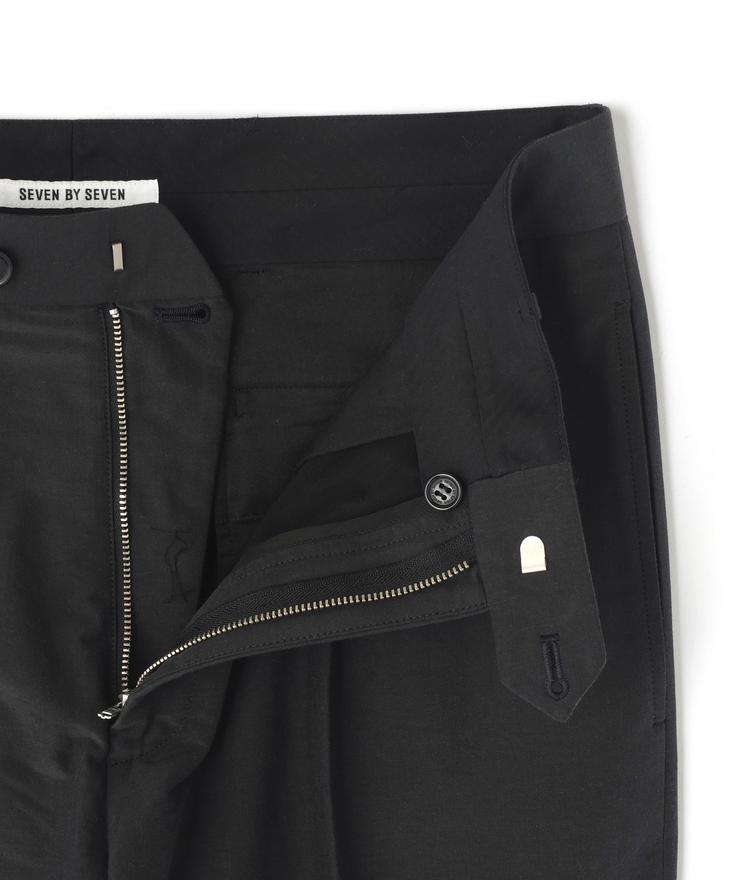 FATIGUE TROUSERS -Powder melton-