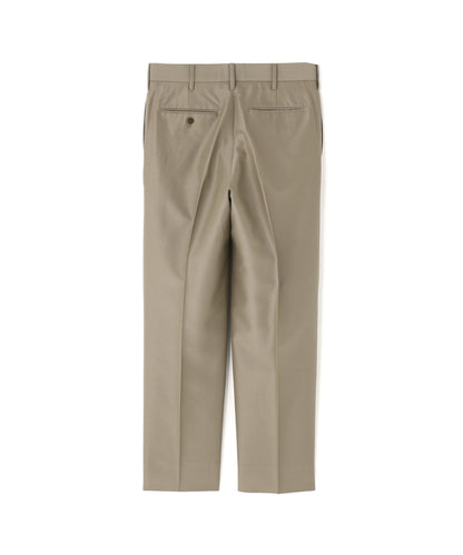 TAPERED TROUSERS ‐High density Wool Silk‐