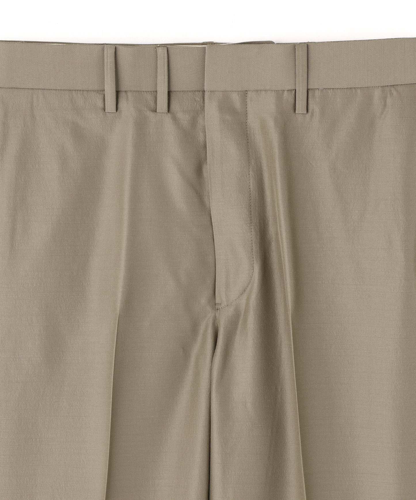 TAPERED TROUSERS ‐High density Wool Silk‐