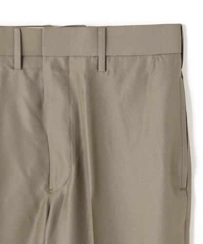 TAPERED TROUSERS ‐High density Wool Silk‐