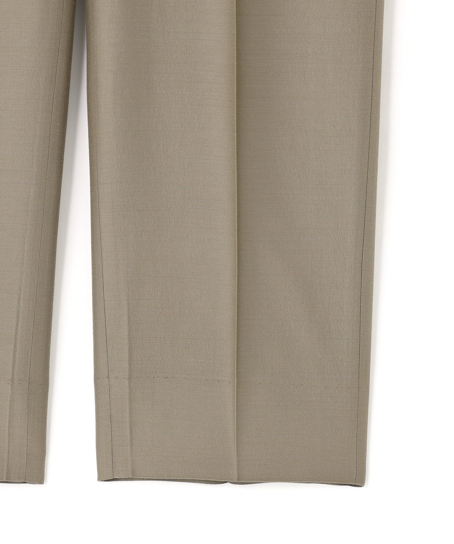 TAPERED TROUSERS ‐High density Wool Silk‐