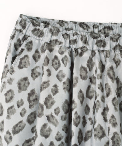 TUCK EASY PANTS ‐Leopard Print‐