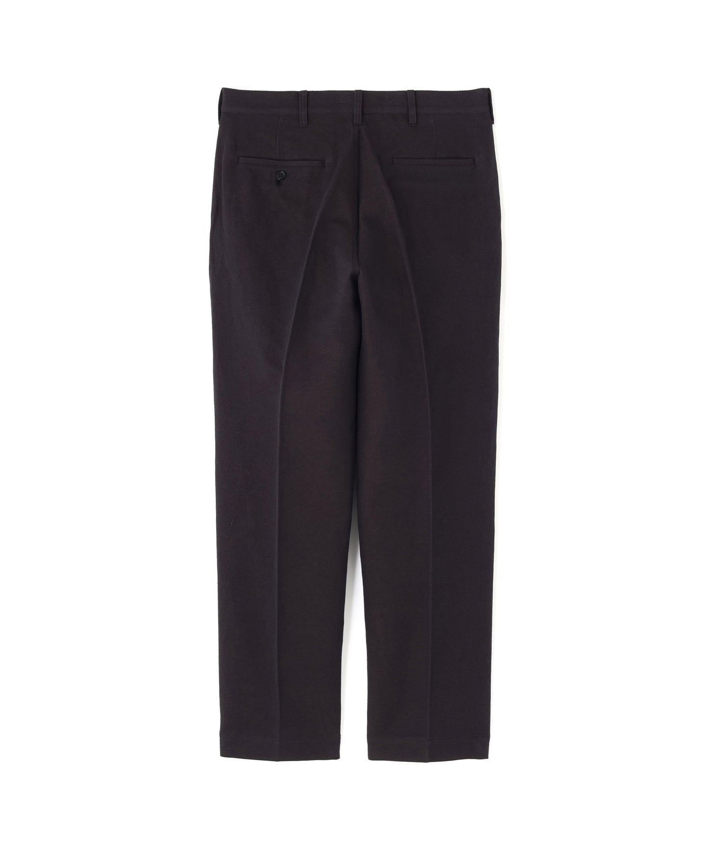 ONE TUCK CASUAL PANTS ‐Linen Cotton mesh‐