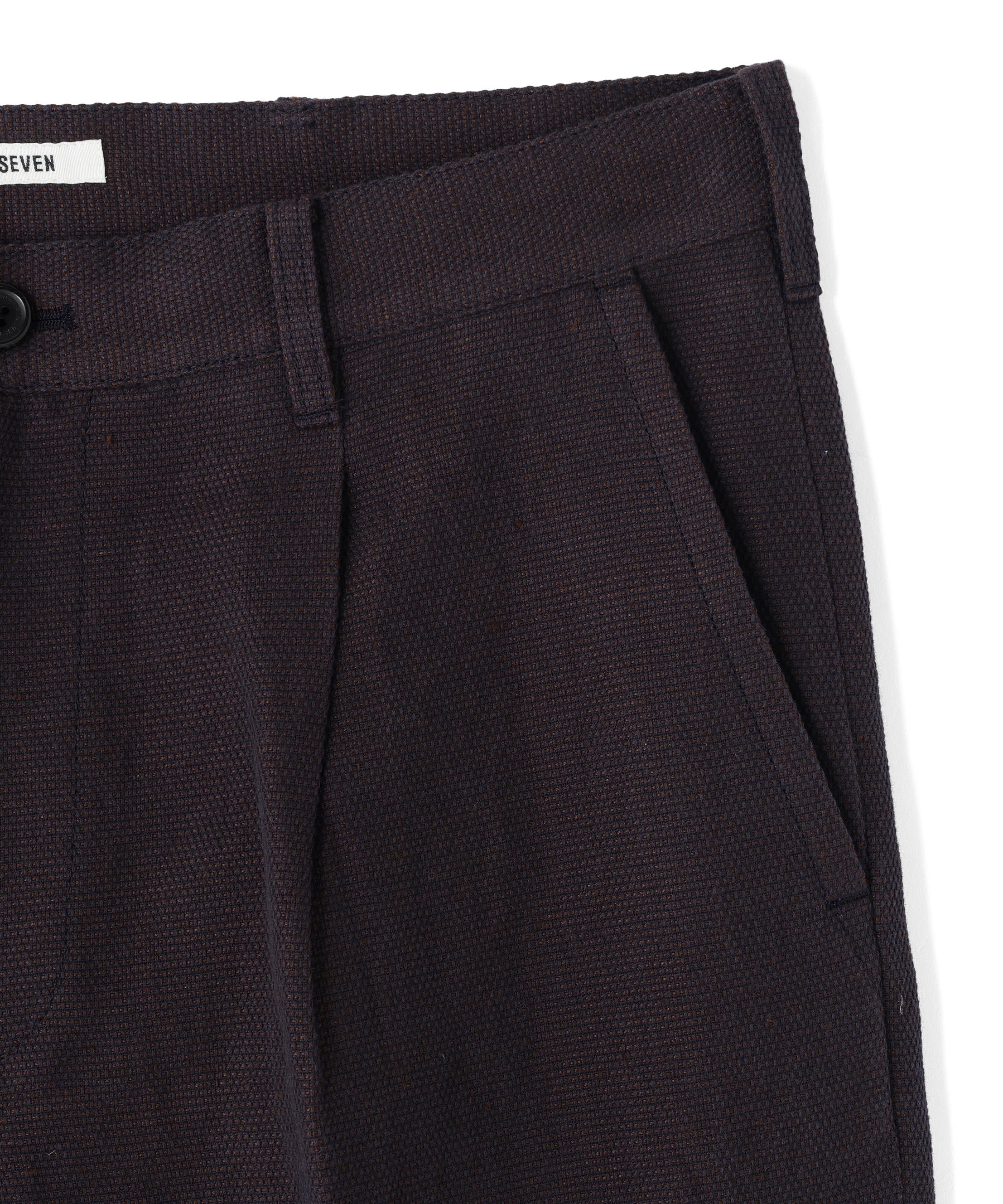 ONE TUCK CASUAL PANTS ‐Linen Cotton mesh‐ | SEVEN BY SEVEN