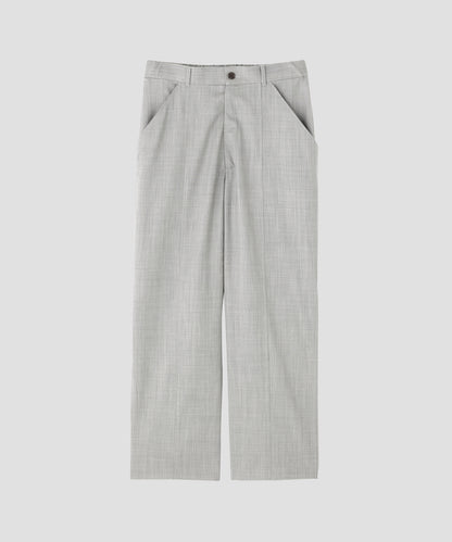 SWITCHING EASY TROUSERS ‐Super 140's Wool‐