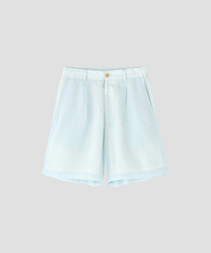 SHEER EASY SHORT PT-Gingham Check Indian