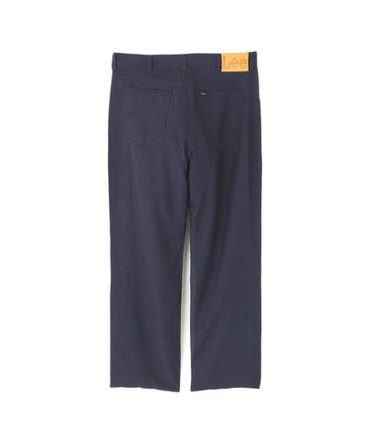 【Lee/SEVEN BY SEVEN】 SHEER COWBOY PANTS ‐Gingham Check Indian fabric‐