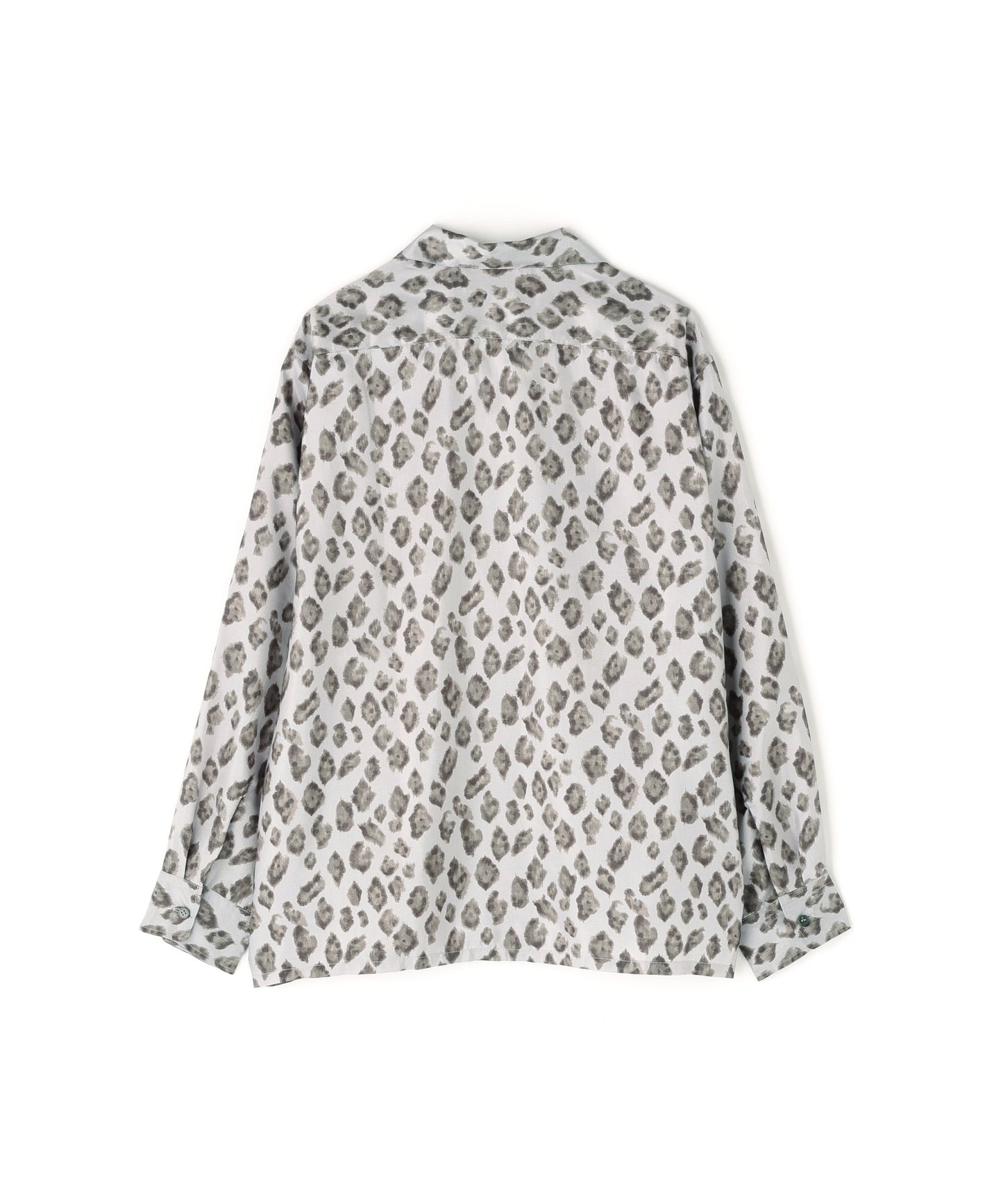OPEN COLLAR SHIRTS　L/S ‐Leopard Print‐